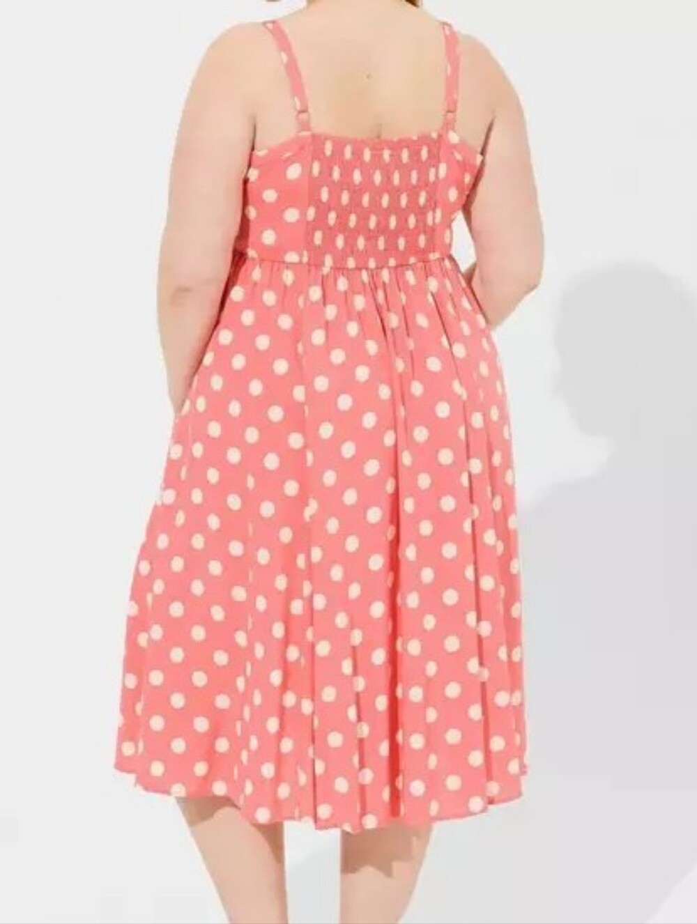 Torrid Midi Challis Sweetheart Dress NWT - Picture 4 of 7